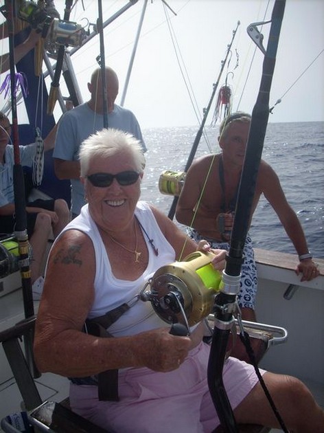 78 years old Cavalier & Blue Marlin Sport Fishing Gran Canaria