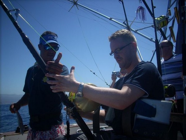 hooked up Cavalier & Blue Marlin Sport Fishing Gran Canaria