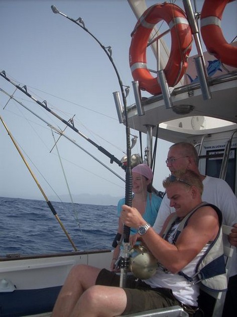 hooked up Cavalier & Blue Marlin Sport Fishing Gran Canaria