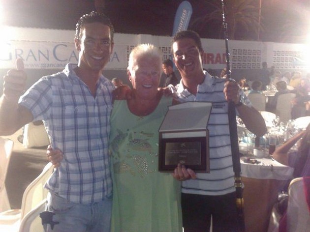 31/08 the winning team Cavalier & Blue Marlin Sport Fishing Gran Canaria