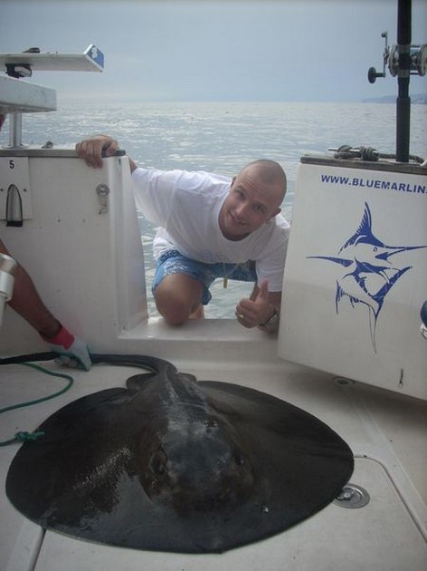06/09 roughtail stingray Cavalier & Blue Marlin Sport Fishing Gran Canaria