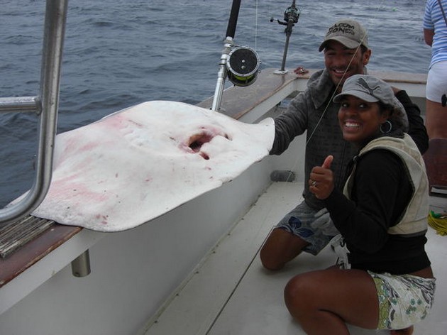 25/09 roughtail stingray Cavalier & Blue Marlin Sport Fishing Gran Canaria