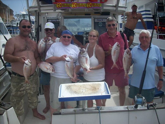 RED SNAPPERS<br><br>Last Saturday the boats were still trolling - Cavalier & Blue Marlin Sport Fishing Gran Canaria