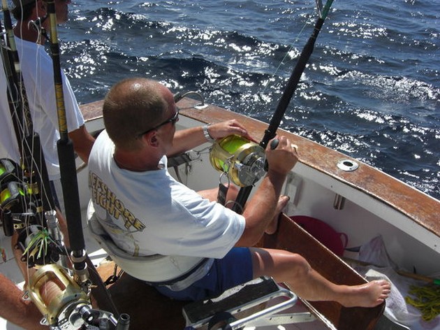 hooked up Cavalier & Blue Marlin Sport Fishing Gran Canaria