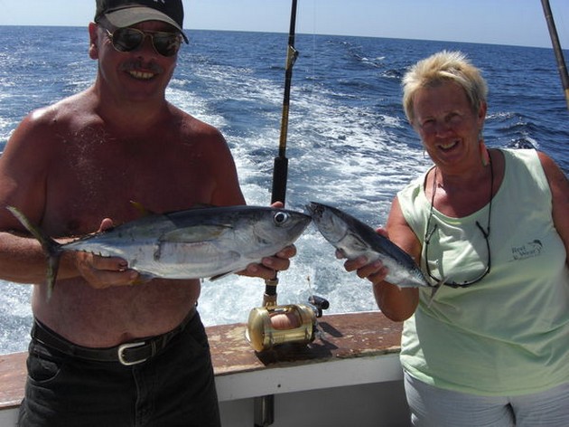 YELLOWFIN & ALBACORE<br><br>The brothers Korevaar from Holland - Cavalier & Blue Marlin Sport Fishing Gran Canaria