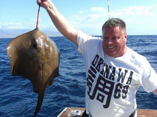roughtail stingray Cavalier & Blue Marlin Sport Fishing Gran Canaria