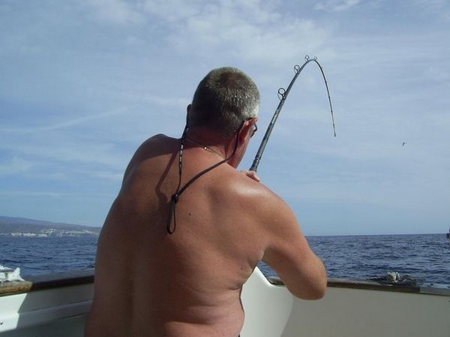 hooked up Cavalier & Blue Marlin Sport Fishing Gran Canaria