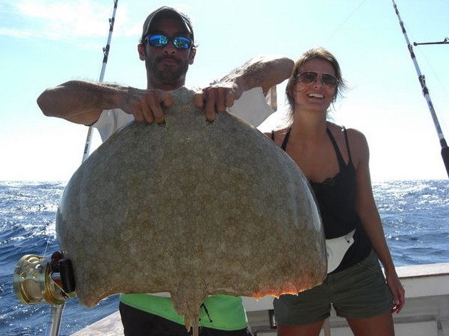 14/11 butterfly ray Cavalier & Blue Marlin Sport Fishing Gran Canaria