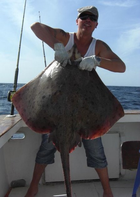 thornback ray Cavalier & Blue Marlin Sport Fishing Gran Canaria