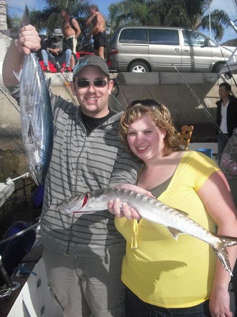 07/01 happy fishermen Cavalier & Blue Marlin Sport Fishing Gran Canaria