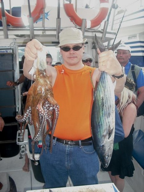 14/01 octopus - tuna Cavalier & Blue Marlin Sport Fishing Gran Canaria