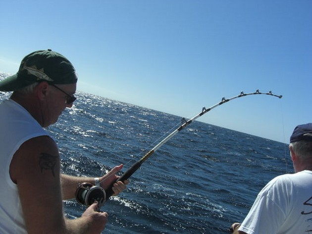 AMBERJACKS<br><br>The Cavalier fished on the 100 meter reef.<br>They - Cavalier & Blue Marlin Sport Fishing Gran Canaria