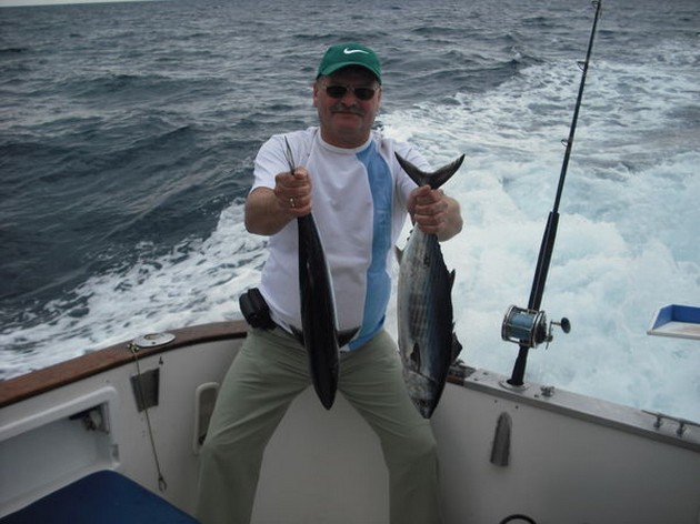 SLEPEND VISSEN<br><br>Gisteren was het de Blue Marlin 3 welke - Cavalier & Blue Marlin Sport Fishing Gran Canaria