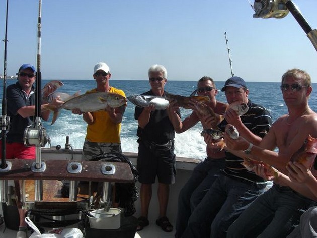 AMBERJACKS<br><br>De Blue Marlin 3 was vandaag geboekt als - Cavalier & Blue Marlin Sport Fishing Gran Canaria