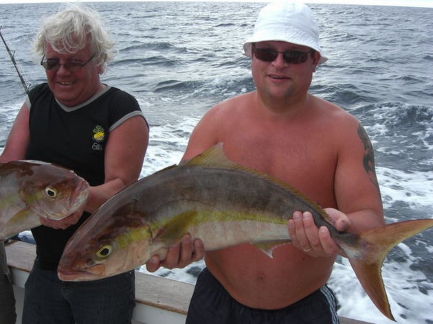 GOOD START<br><br>We missed the sun today, but the catches - Cavalier & Blue Marlin Sport Fishing Gran Canaria