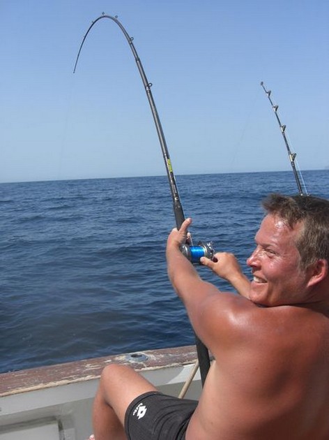 hooked up Cavalier & Blue Marlin Sport Fishing Gran Canaria