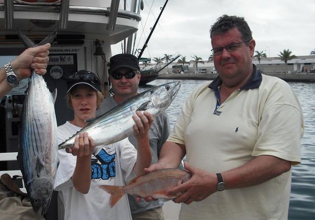 2 bonito's - seabream Cavalier & Blue Marlin Sport Fishing Gran Canaria
