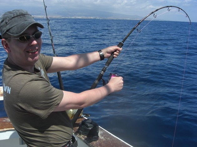 BIG RAYS Gestern wurde dort auf dem Blau gefangen - Cavalier & Blue Marlin Sport Fishing Gran Canaria