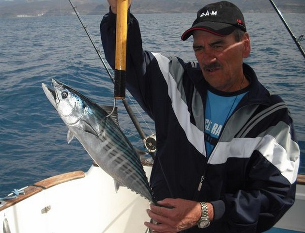 ZAPATOS ROJOS Los pescadores que pescaron esta mañana - Cavalier & Blue Marlin Sport Fishing Gran Canaria