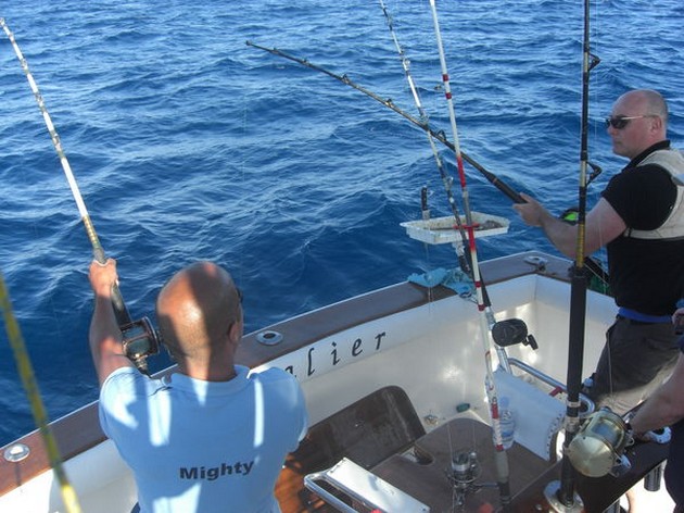 PESCA DEL ARRECIFE Los `Fishermen Verhulst` de Holanda, - Cavalier & Blue Marlin Sport Fishing Gran Canaria