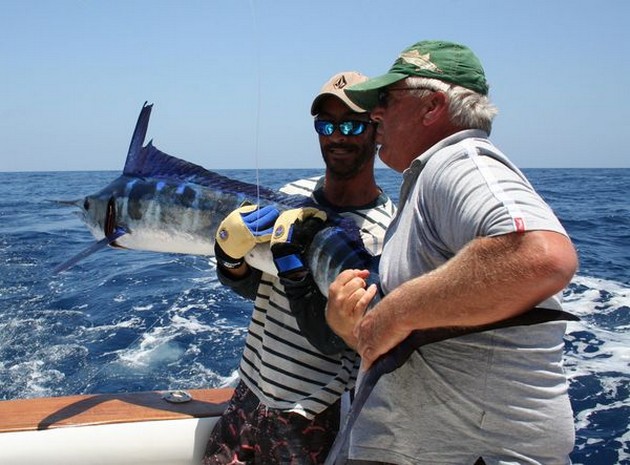 28/05 white marlin Cavalier & Blue Marlin Sport Fishing Gran Canaria