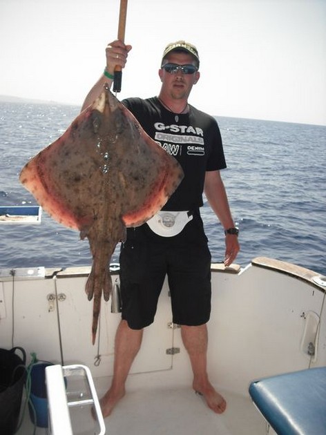bottle nosed skate Cavalier & Blue Marlin Sport Fishing Gran Canaria