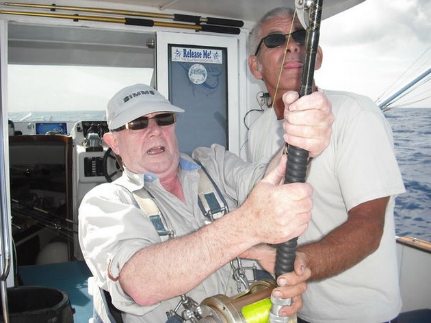 hooked up Cavalier & Blue Marlin Sport Fishing Gran Canaria