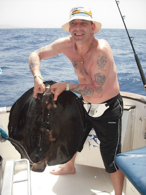 roughtail stingray Cavalier & Blue Marlin Sport Fishing Gran Canaria