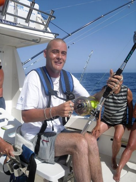 hooked up Cavalier & Blue Marlin Sport Fishing Gran Canaria