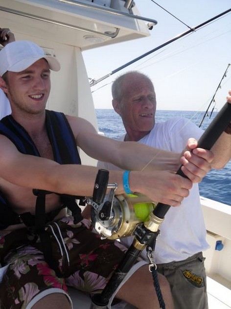 hooked up Cavalier & Blue Marlin Sport Fishing Gran Canaria
