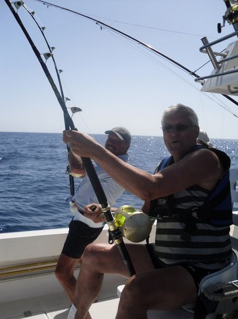 double hook up Cavalier & Blue Marlin Sport Fishing Gran Canaria