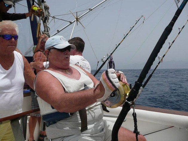 CAVALIER TAGGED 150 KILO BLAUWE MARLIJN<br><br>Er was eens - Cavalier & Blue Marlin Sport Fishing Gran Canaria
