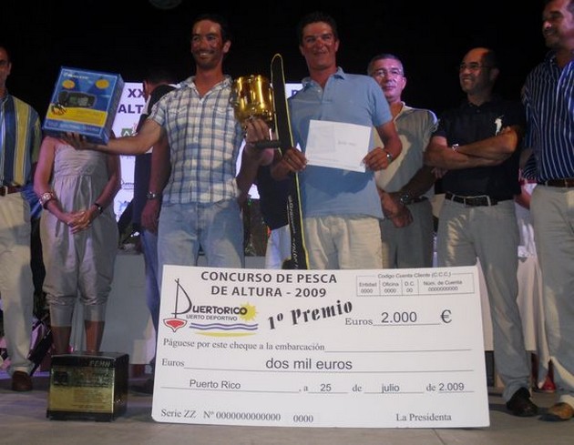 25/07 THE WINNERS Cavalier & Blue Marlin Sport Fishing Gran Canaria