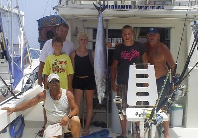 28/07 wahoo Cavalier & Blue Marlin Sport Fishing Gran Canaria