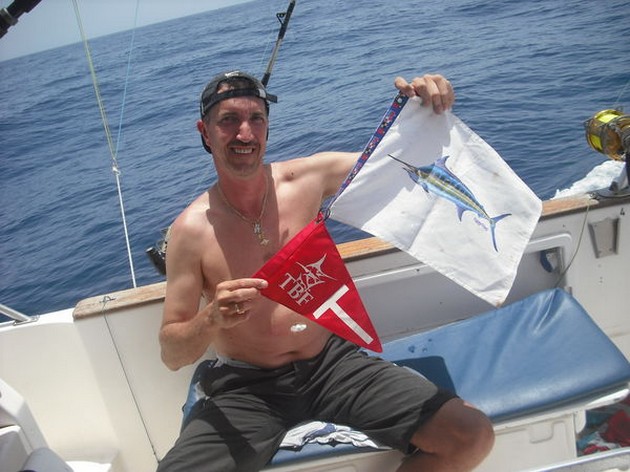 IDAG 2 BLÅ MARLINS MÄRKADE Idag hade vi två framgångsrika - Cavalier & Blue Marlin Sport Fishing Gran Canaria