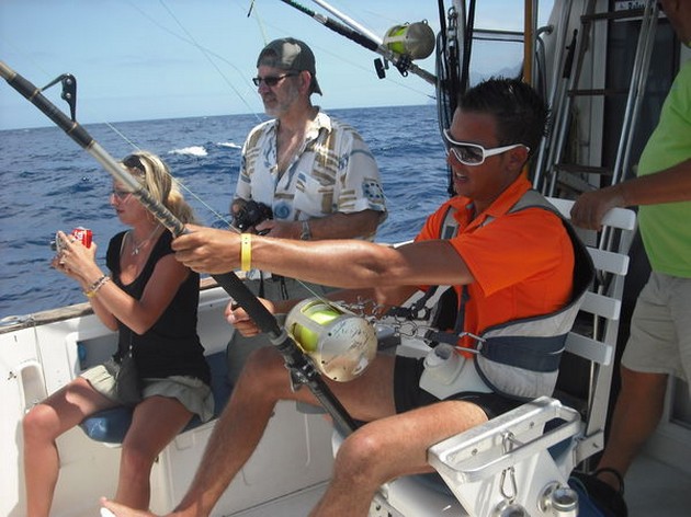 hooked up Cavalier & Blue Marlin Sport Fishing Gran Canaria