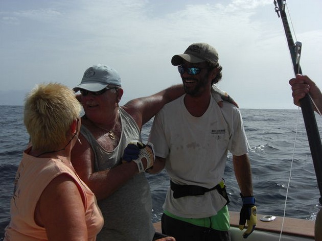 IGEN 2 BLÅ MARLIN TAGGED Jag har drömmen - Cavalier & Blue Marlin Sport Fishing Gran Canaria