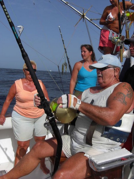 hooked up Cavalier & Blue Marlin Sport Fishing Gran Canaria