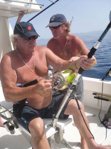 hooked up Cavalier & Blue Marlin Sport Fishing Gran Canaria