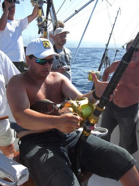 hooked up Cavalier & Blue Marlin Sport Fishing Gran Canaria