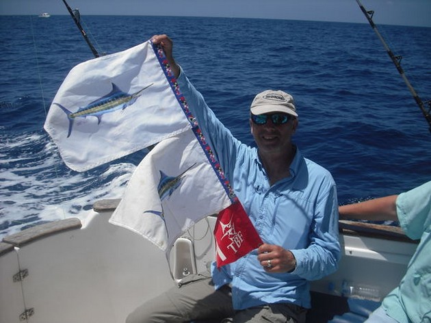 BLUE MARLIN 3 RELEASED 2 BLUE MARLINS Idag har den - Cavalier & Blue Marlin Sport Fishing Gran Canaria