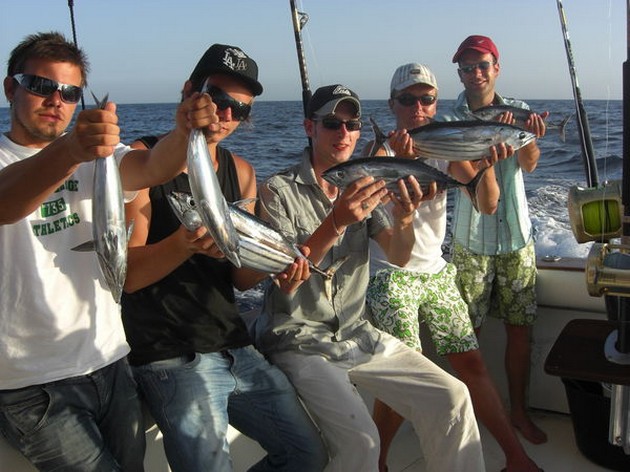 17/08 skipjack tuna Cavalier & Blue Marlin Sport Fishing Gran Canaria