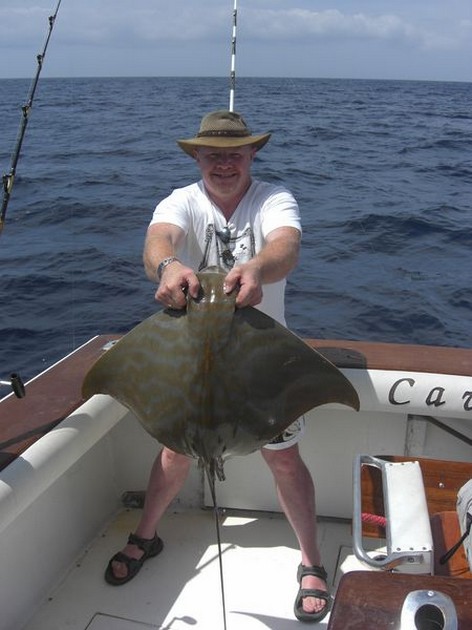 duckbill ray Cavalier & Blue Marlin Sport Fishing Gran Canaria