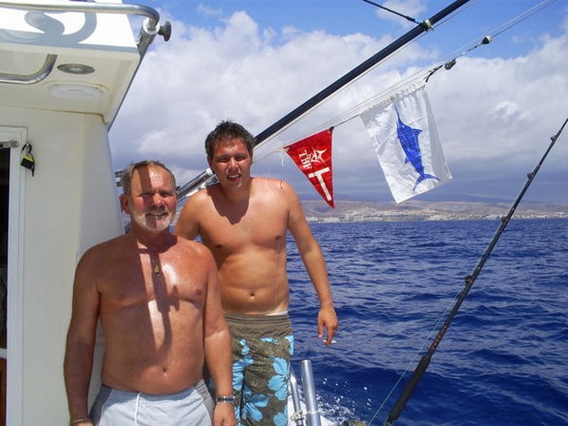 BLÅ MARLIN & WAHOO Igår var det båten Blå - Cavalier & Blue Marlin Sport Fishing Gran Canaria