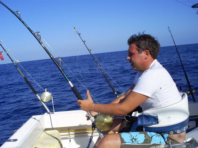 hooked up Cavalier & Blue Marlin Sport Fishing Gran Canaria