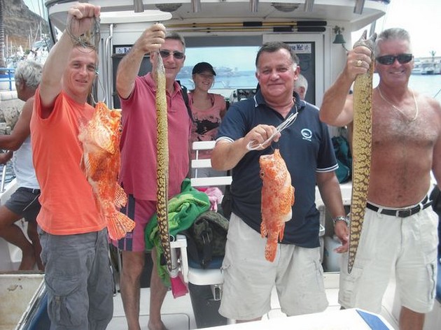 happy clients Cavalier & Blue Marlin Sport Fishing Gran Canaria