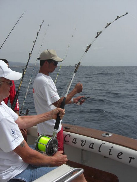 hooked up Cavalier & Blue Marlin Sport Fishing Gran Canaria
