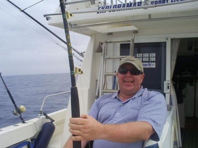 BLÅ MARLIN 170 KILO Det var i morse Exploramar - Cavalier & Blue Marlin Sport Fishing Gran Canaria