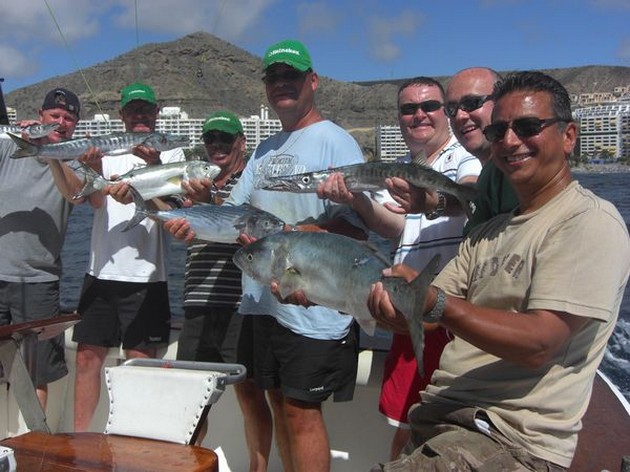 06/10 satisfied fishermen Cavalier & Blue Marlin Sport Fishing Gran Canaria