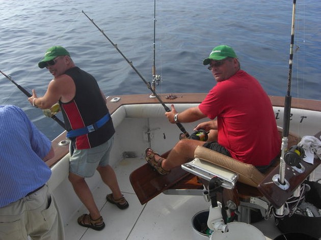 GRANDES PICADURAS RAYOS Hoy se han vuelto a capturar algunos - Cavalier & Blue Marlin Sport Fishing Gran Canaria